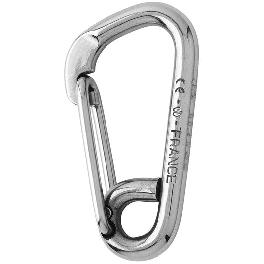 Suncoast Marine and Auto offers Wichard Asymmetric Carbine Hook - Length 80mm - 5/16" [02325]