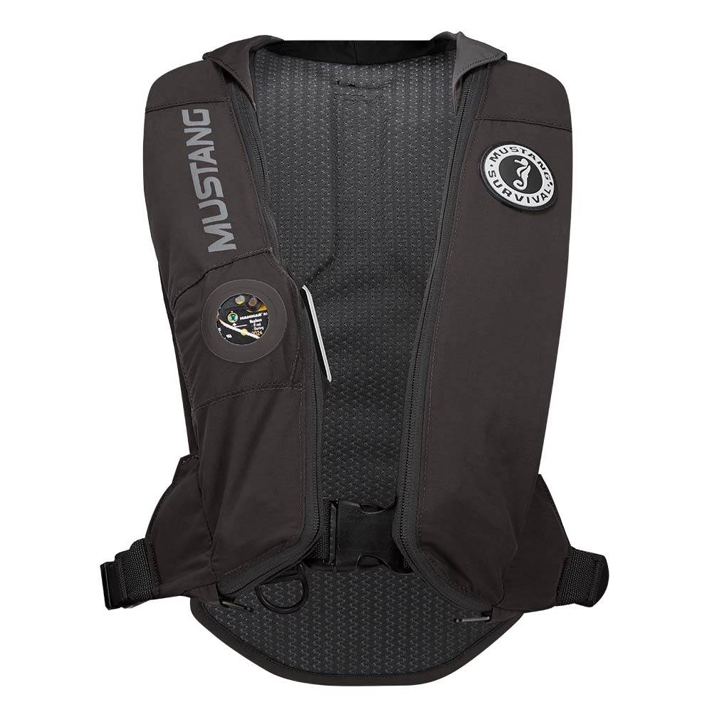 Suncoast Marine and Auto offers Mustang Elite 28 Hydrostatic Inflatable PFD - Black - Automatic/Manual [MD5183-13-0-202]