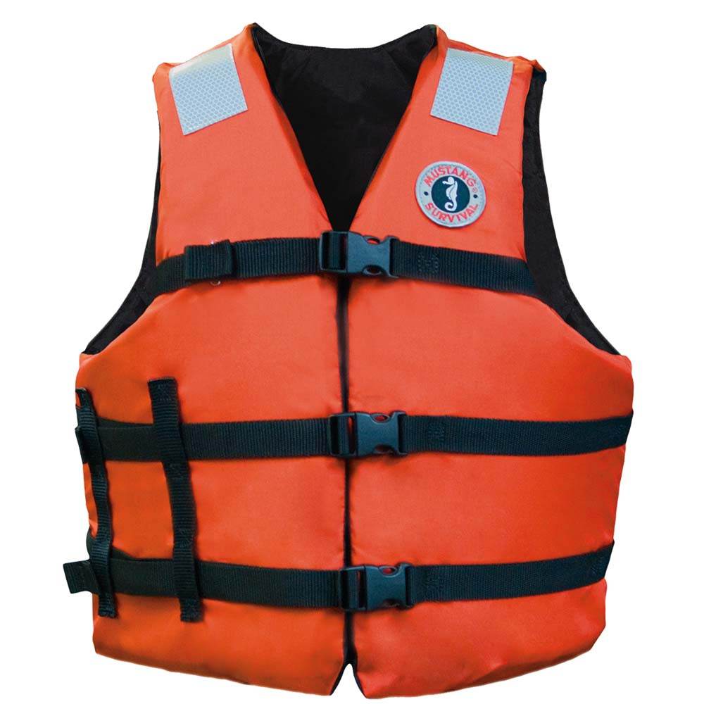 Suncoast Marine and Auto offers Mustang Flotation Vest - Orange - Adult Universal [MV3104T1-2-0-216]