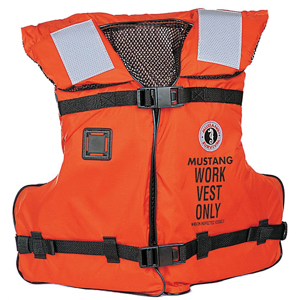 Suncoast Marine and Auto offers Mustang Type III/V Work Vest - Orange - Adult Universal [MV3192-2-0-16]