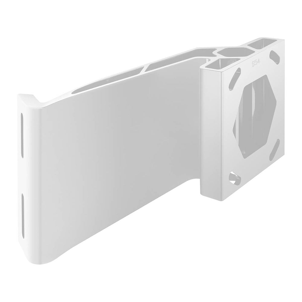 Suncoast Marine and Auto offers Minn Kota Raptor Jack Plate Adapter Bracket - Starboard - 5" Setback - 4" Rise - White [1810382]