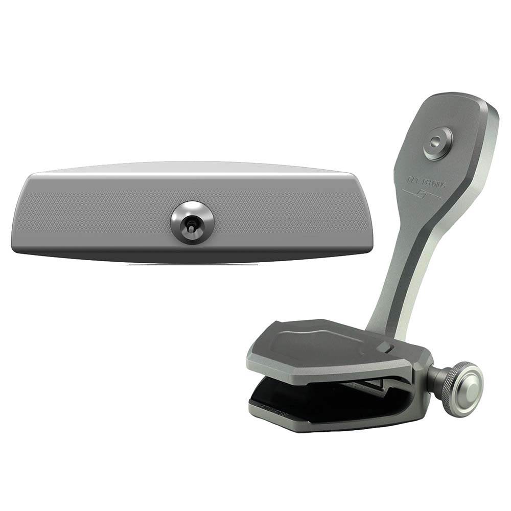 Suncoast Marine and Auto offers PTM Edge Mirror/Bracket Kit w/VR-140 Elite Mirror ZXR-300 (Titanium Grey) [P12848-1300TEBGR]