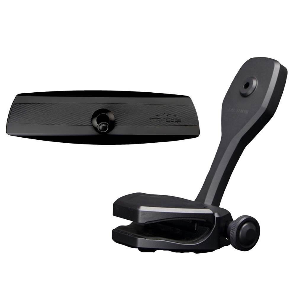 Suncoast Marine and Auto offers PTM Edge Mirror/Bracket Kit w/VR-140 Elite Mirror ZXR-320 (Black) [P12848-1320TEBBK]