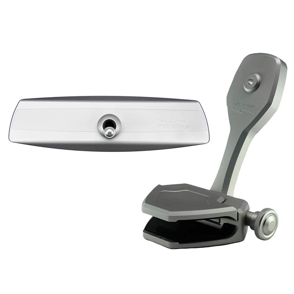 Suncoast Marine and Auto offers PTM Edge Mirror/Bracket Kit w/VR-140 Elite Mirror ZXR-360 (Silver) [P12848-1360TEBCL]