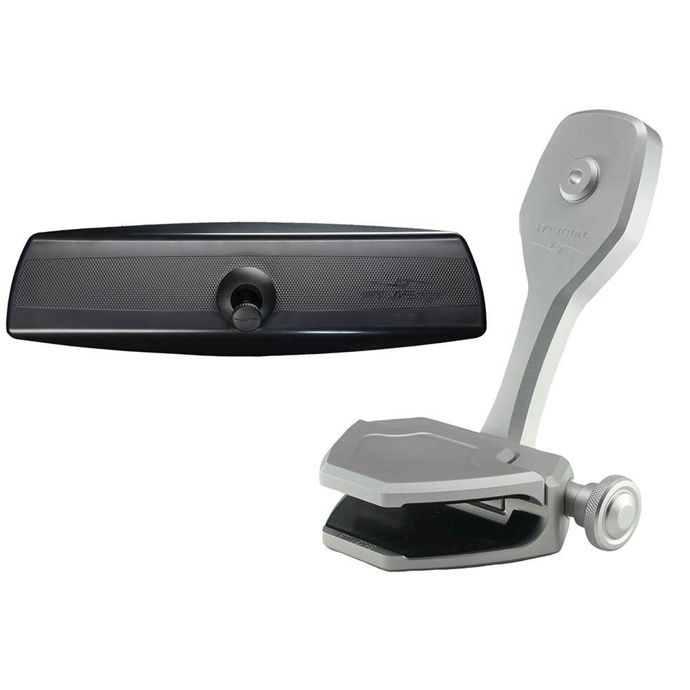 Suncoast Marine and Auto offers PTM Edge Mirror/Bracket Kit w/VR-140 PRO Mirror ZXR-300 (Silver) [P12848-2300TEBCL]