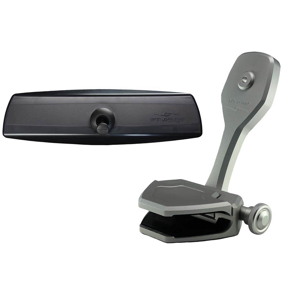 Suncoast Marine and Auto offers PTM Edge Mirror/Bracket Kit w/VR-140 PRO Mirror ZXR-300 (Titanium Grey) [P12848-2300TEBGR]