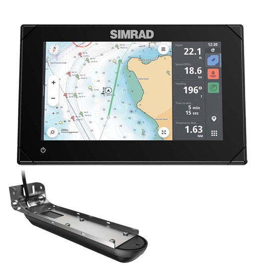 Suncoast Marine and Auto offers Simrad NSX 3007 7" Combo Chartplotter Fishfinder w/Active Imaging 3-in-1 Transducer [000-15365-001]