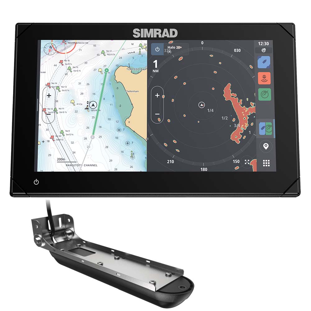 Suncoast Marine and Auto offers Simrad NSX 3009 9" Combo Chartplotter Fishfinder w/Active Imaging 3-in-1 Transducer [000-15366-001]