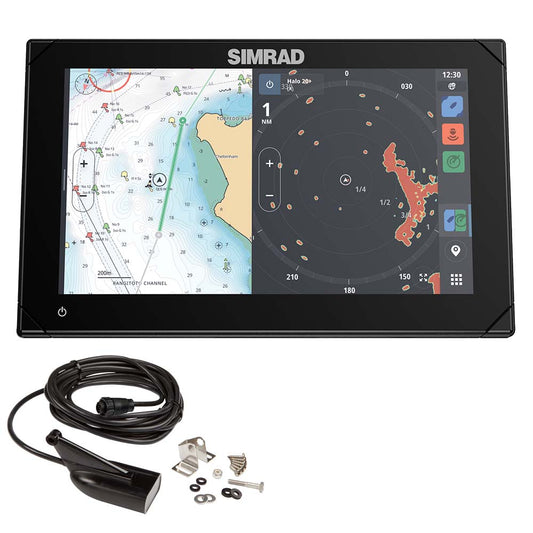 Suncoast Marine and Auto offers Simrad NSX 3009 9" Combo Chartplotter Fishfinder w/HDI Transducer [000-15372-001]