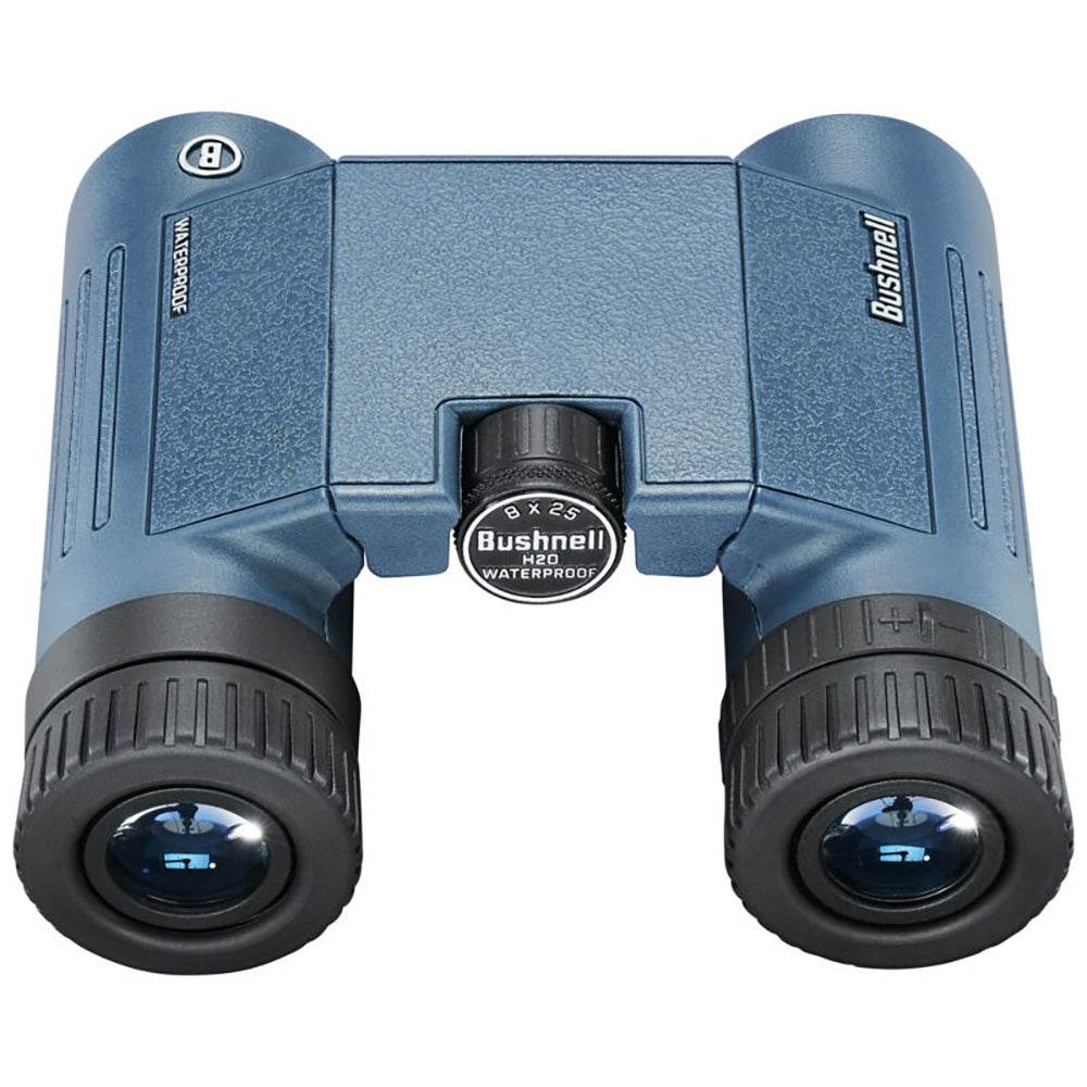 Suncoast Marine and Auto offers Bushnell 8x25mm H2O Binocular - Dark Blue Roof WP/FP Twist Up Eyecups [138005R]