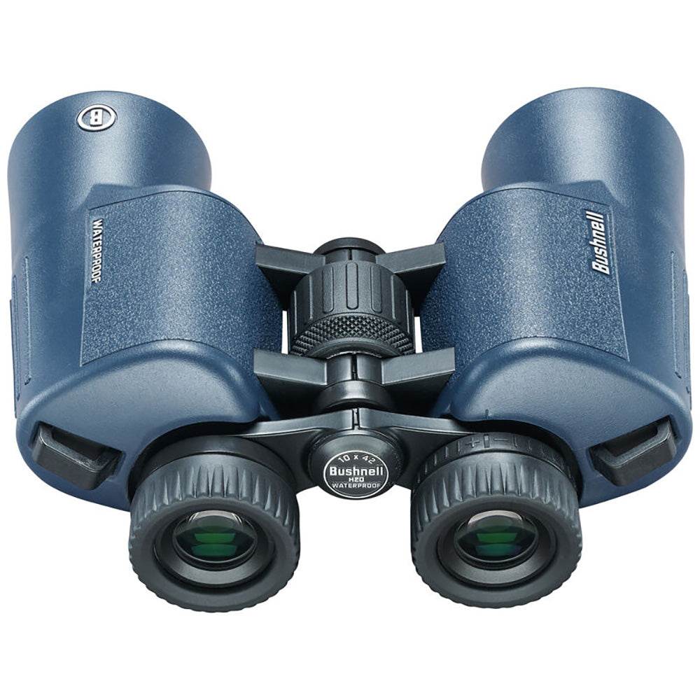 Suncoast Marine and Auto offers Bushnell 12x42mm H2O Binocular - Dark Blue Porro WP/FP Twist Up Eyecups [134212R]