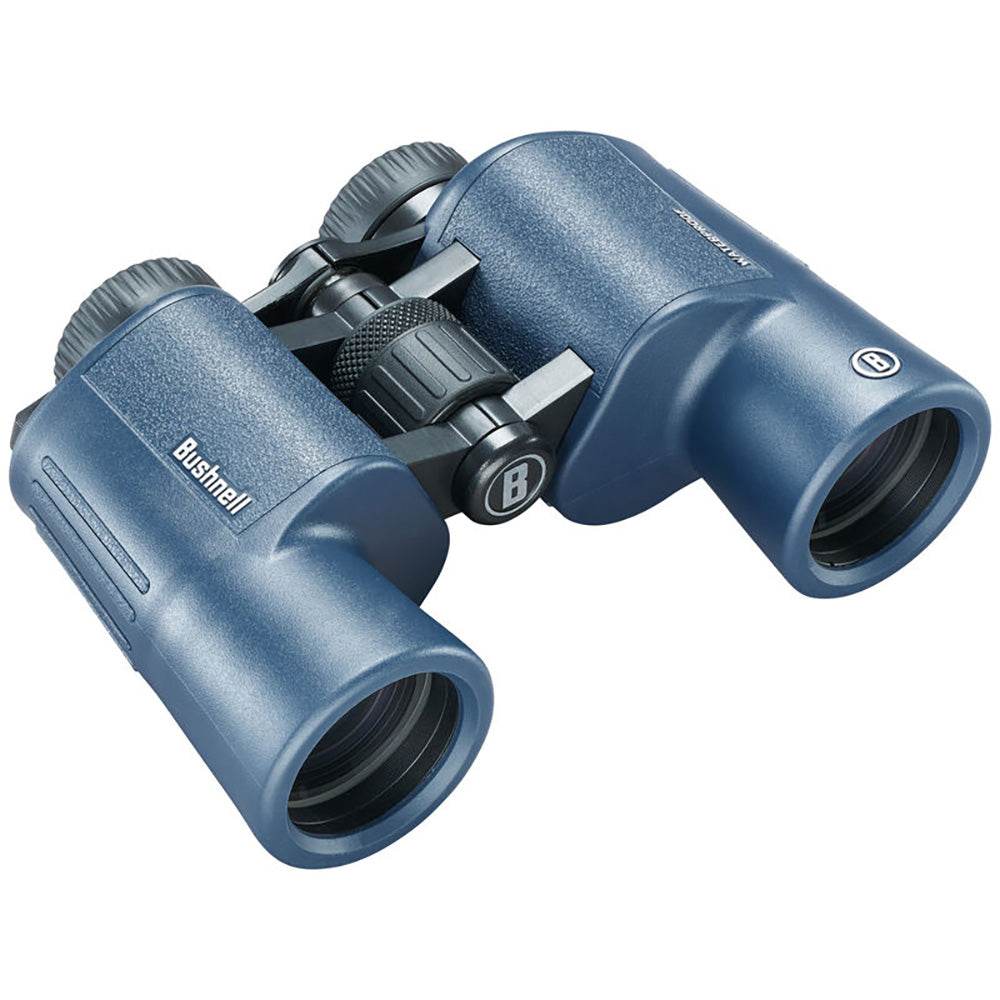 Suncoast Marine and Auto offers Bushnell 12x42mm H2O Binocular - Dark Blue Porro WP/FP Twist Up Eyecups [134212R]