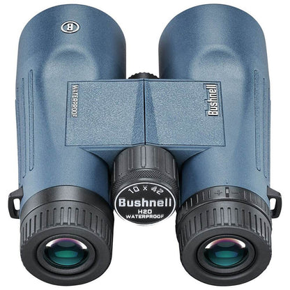 Suncoast Marine and Auto offers Bushnell 10x42mm H2O Binocular - Dark Blue Roof WP/FP Twist Up Eyecups [150142R]