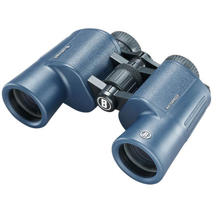 Suncoast Marine and Auto offers Bushnell 10x42mm H2O Binocular - Dark Blue Porro WP/FP Twist Up Eyecups [134211R]