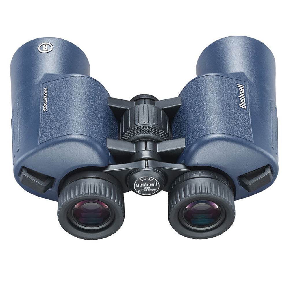 Suncoast Marine and Auto offers Bushnell 10x42mm H2O Binocular - Dark Blue Porro WP/FP Twist Up Eyecups [134211R]