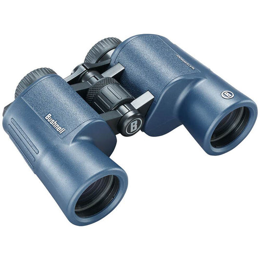 Suncoast Marine and Auto offers Bushnell 10x42mm H2O Binocular - Dark Blue Porro WP/FP Twist Up Eyecups [134211R]