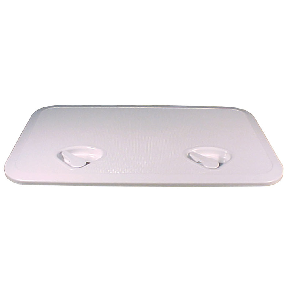 Suncoast Marine and Auto offers Beckson 14" x 24" Flush Hatch White - ASA Material - Acrylonitrile Styrene Acrylate [HT1424AW]