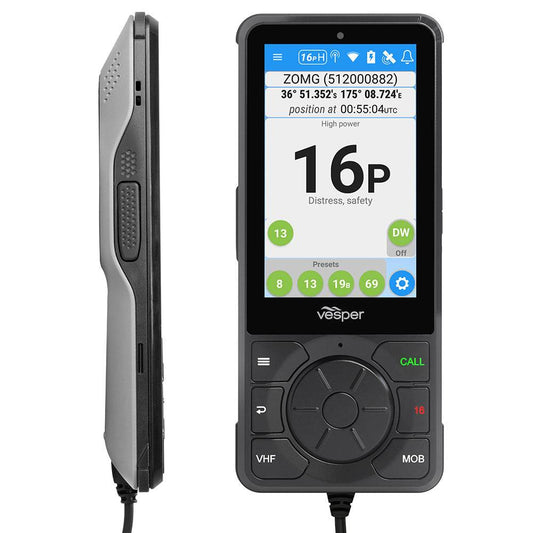 Suncoast Marine and Auto offers Vesper Cortex H1 Tethered Handset w/Non-Powered Cradle [010-02816-00]