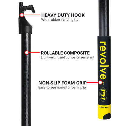 Suncoast Marine and Auto offers Revolve Rollable Boat Hook - 75" [03-REV-BH]