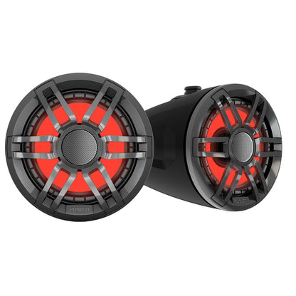 Suncoast Marine and Auto offers Fusion XS Series - 6.5" Marine Wake Tower Speakers w/RGB - Grey [010-02583-01]