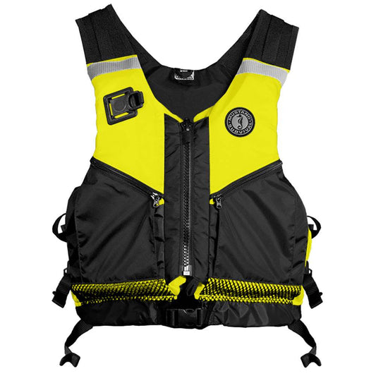 Suncoast Marine and Auto offers Mustang Operations Support Water Rescue Vest - Fluorescent Yellow/Green/Black - XL/XXL [MRV050WR-251-XL/XXL-216]