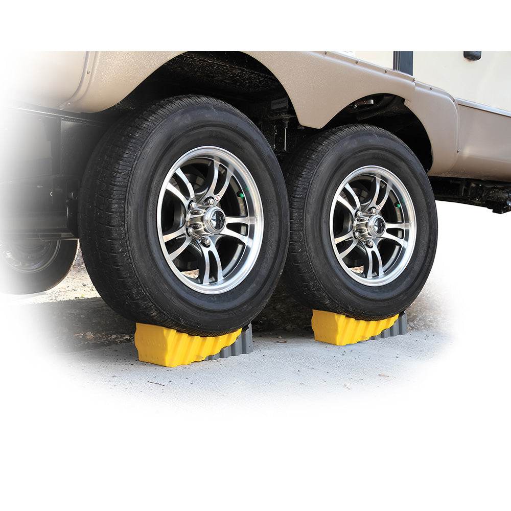 Suncoast Marine and Auto offers Camco Curved Leveler Wheel Chock [44423]