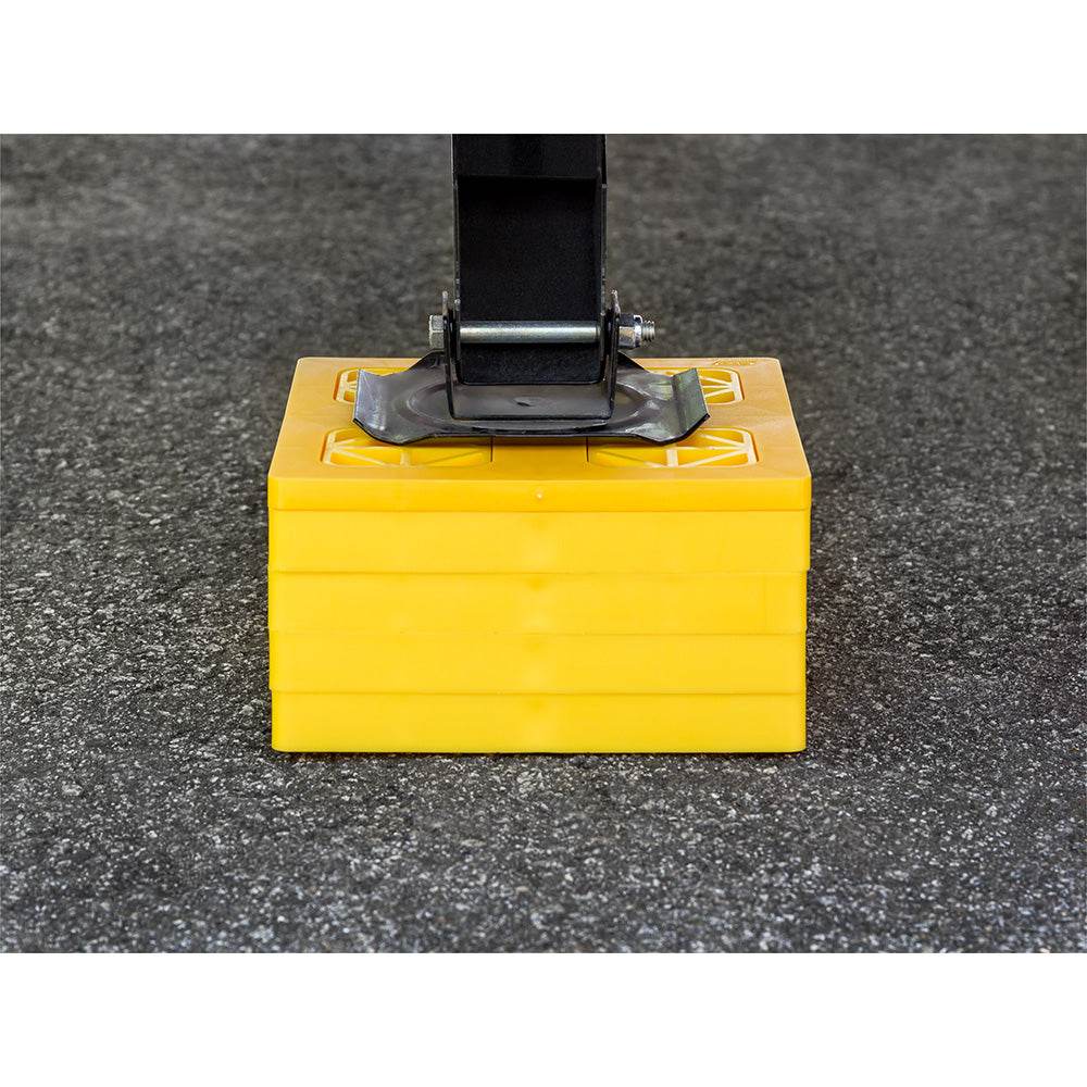 Suncoast Marine and Auto offers Camco FasTen Leveling Blocks w/T-Handle - 2x2 - Yellow *10-Pack [44512]