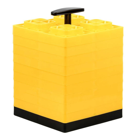 Suncoast Marine and Auto offers Camco FasTen Leveling Blocks w/T-Handle - 2x2 - Yellow *10-Pack [44512]