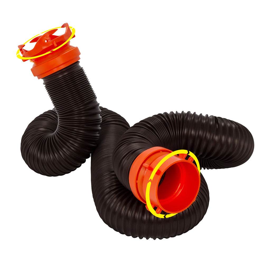 Suncoast Marine and Auto offers Camco RhinoFLEX 10 Sewer Hose Extension w/Swivel Bayonet Lug [39764]