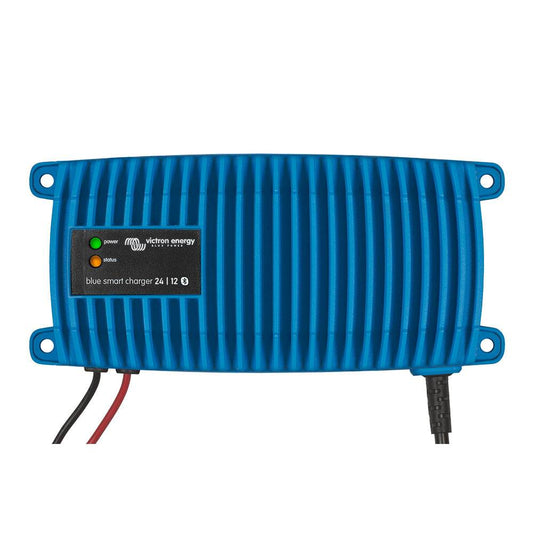 Suncoast Marine and Auto offers Victron Blue Smart IP67 Charger Waterproof - 24/12 (1), 120V NEMA 5-15 UL Approved [BPC241247106]