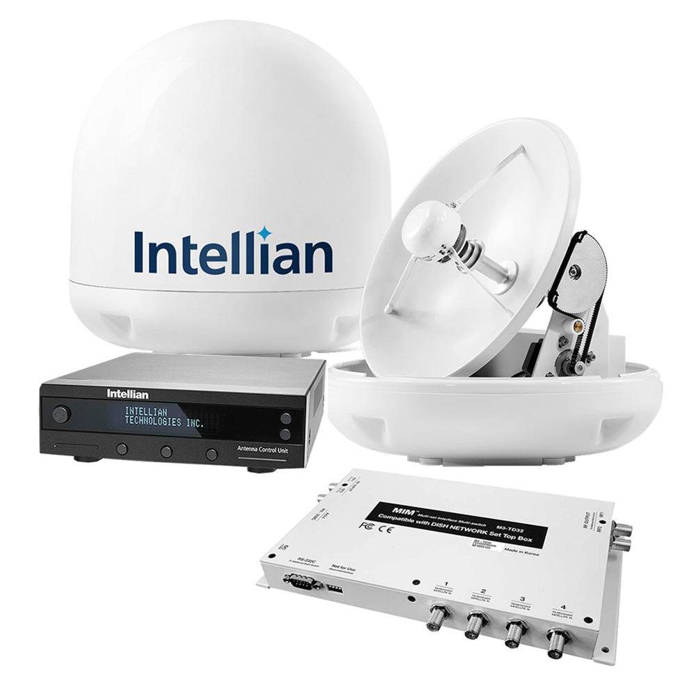 Suncoast Marine and Auto offers Intellian i3 US System w/DISH/Bell MIM-2 (w/3M RG6 Cable) 15M RG6 Cable [B4-309DN2]