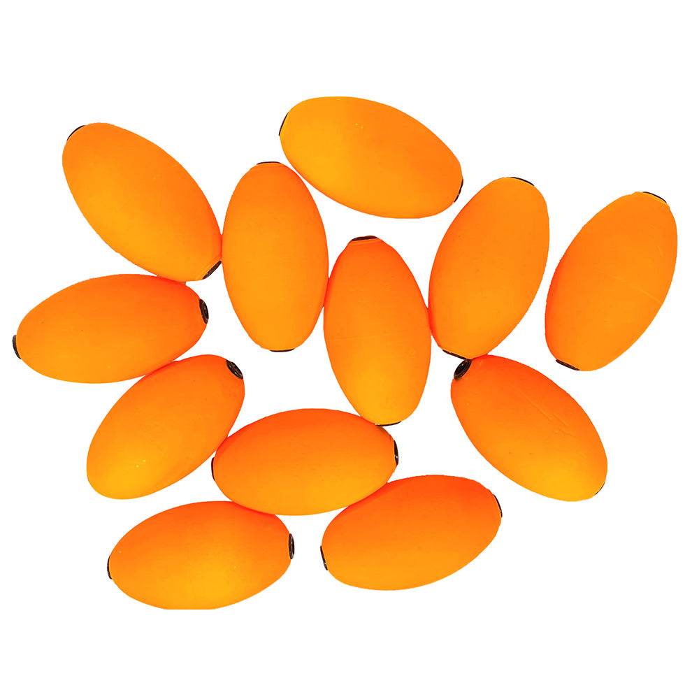 Suncoast Marine and Auto offers Tigress Oval Kite Floats - Orange *12-Pack [88961-3]