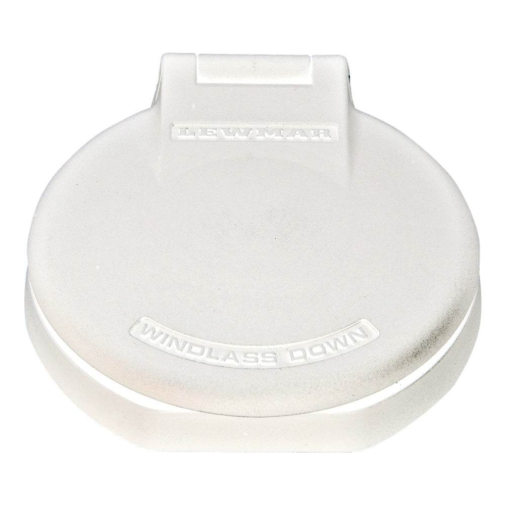 Suncoast Marine and Auto offers Lewmar Deck Foot Switch - Windlass Down - White Plastic [68000918]