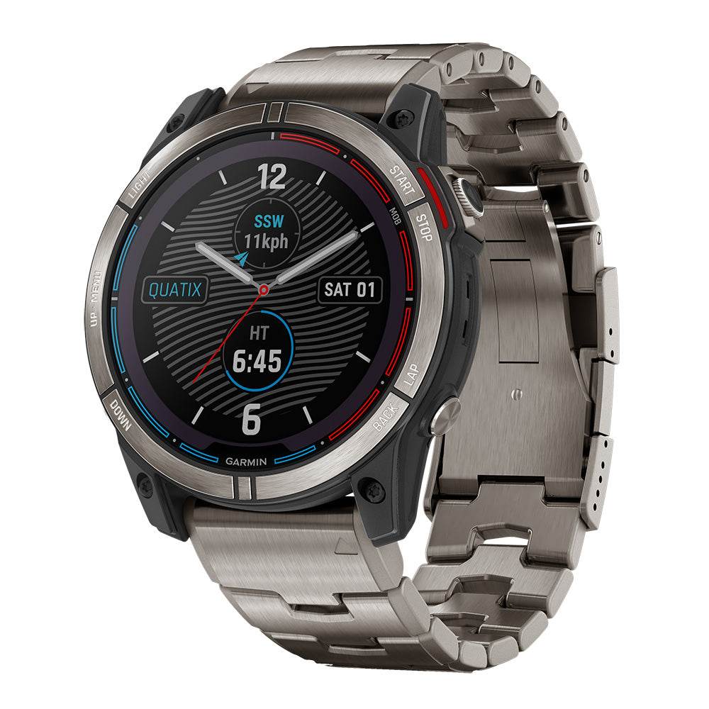 Suncoast Marine and Auto offers Garmin quatix 7 - Solar Edition Marine GPS Smartwatch w/Solar Charging [010-02541-60]