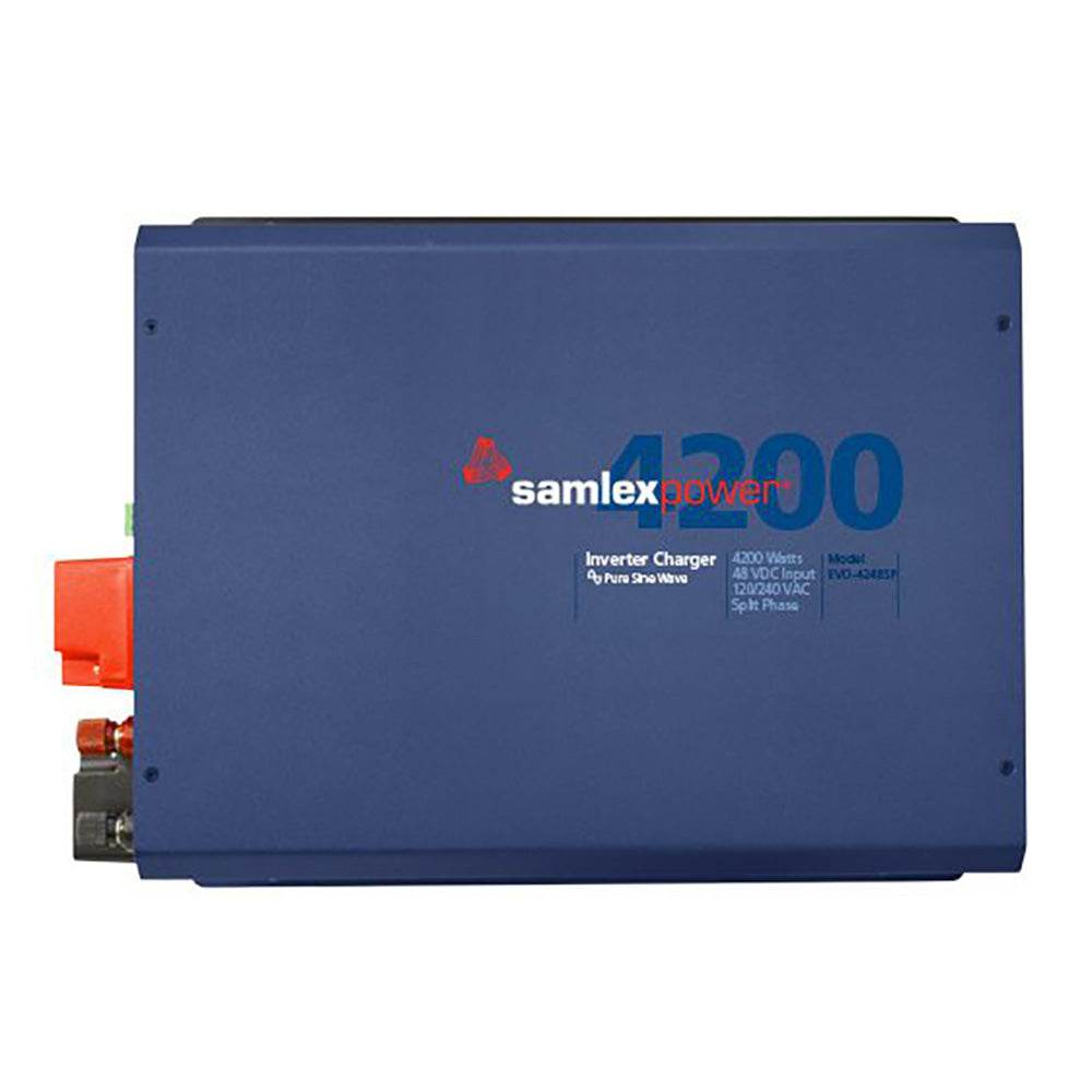 Suncoast Marine and Auto offers Samlex EVO-4248SP 4200W 120/240 VAC Split Phase Inverter/Charger w/60 AMP [EVO-4248SP]