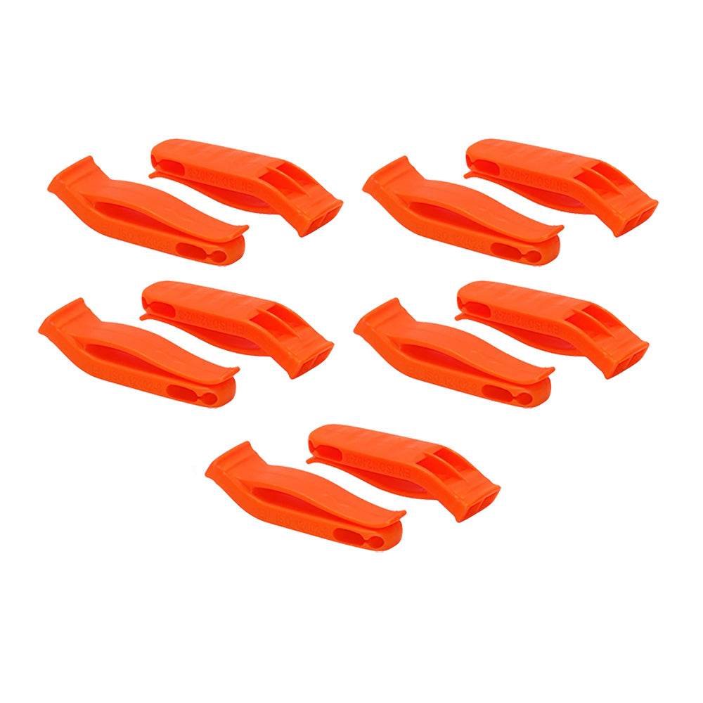 Suncoast Marine and Auto offers Mustang Signal Whistle - Orange *10-Pack [MAWSTL10-2-0-101]