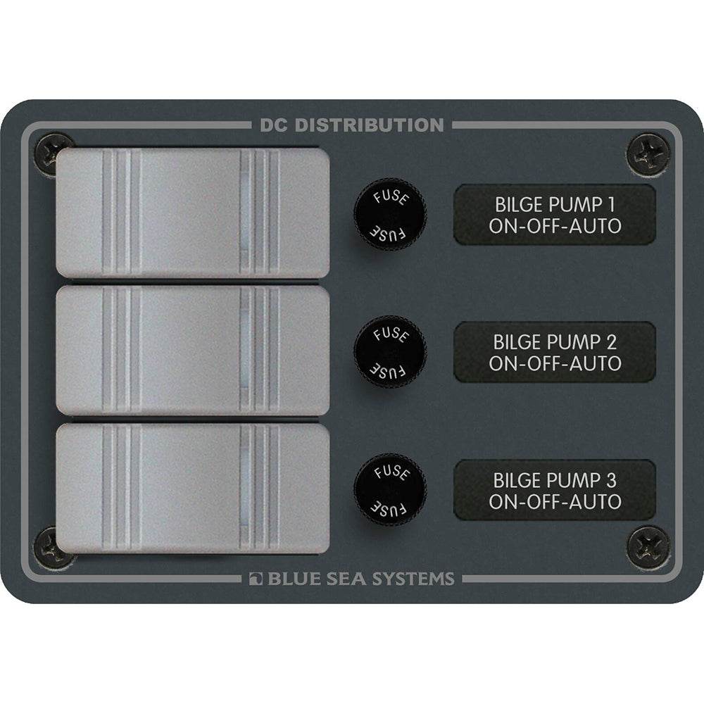 Suncoast Marine and Auto offers Blue Sea 8665 Contura 3 Bilge Pump Control Panel [8665]