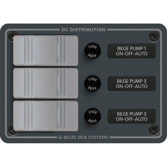 Suncoast Marine and Auto offers Blue Sea 8665 Contura 3 Bilge Pump Control Panel [8665]