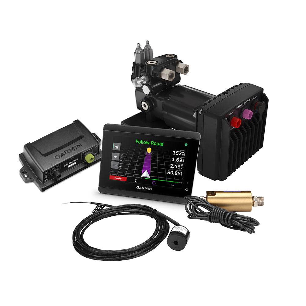 Suncoast Marine and Auto offers Garmin Reactor 40 Hydraulic Corepack with SmartPump v2 GHC 50 Autopilot Instrument Pack [010-02794-01]