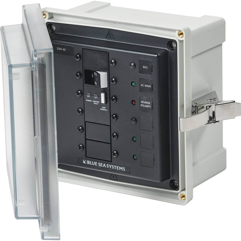 Suncoast Marine and Auto offers Blue Sea 3123 - SMS Panel Enclosure w/ELCI (32A) 3 Blanks - 230V AC [3123]