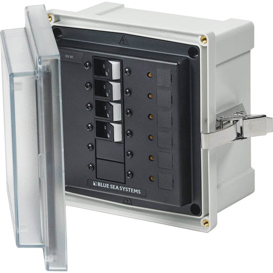 Suncoast Marine and Auto offers Blue Sea 3134 - SMS Panel Enclosure w/4 Branch (12/24V) - 12/24V DC [3134]