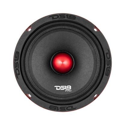 Suncoast Marine and Auto offers DS18 PRO-X6.4BM 6.5 Bullet Mid-Range Loudspeaker 250W RMS/500W MAX, 4-Ohms [PRO-X6.4BM]