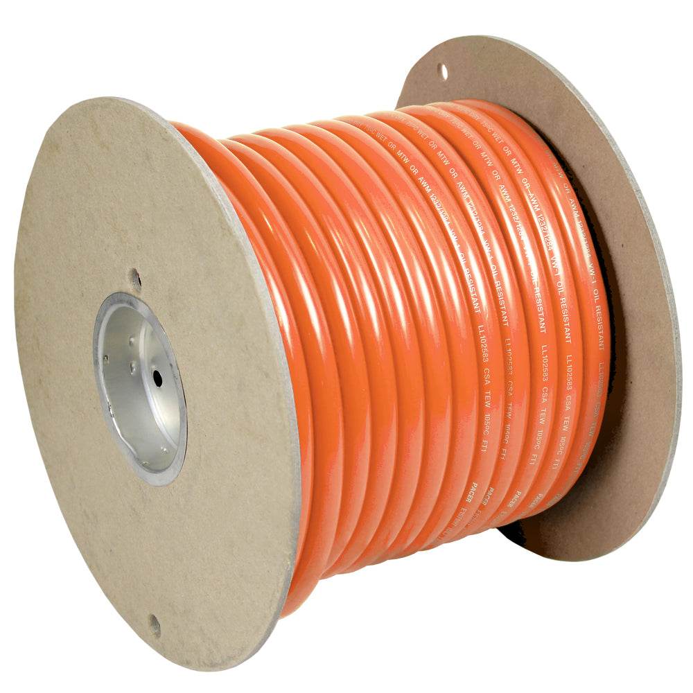 Suncoast Marine and Auto offers Pacer Orange 6 AWG Battery Cable - 100 [WUL6OR-100]