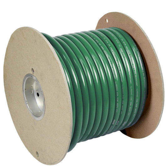 Suncoast Marine and Auto offers Pacer Green 4 AWG Battery Cable - 100 [WUL4GN-100]