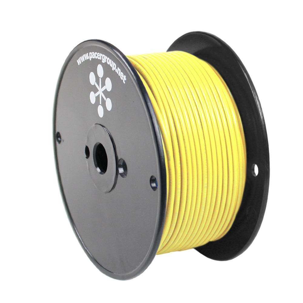 Suncoast Marine and Auto offers Pacer Yellow 18 AWG Primary Wire - 250 [WUL18YL-250]