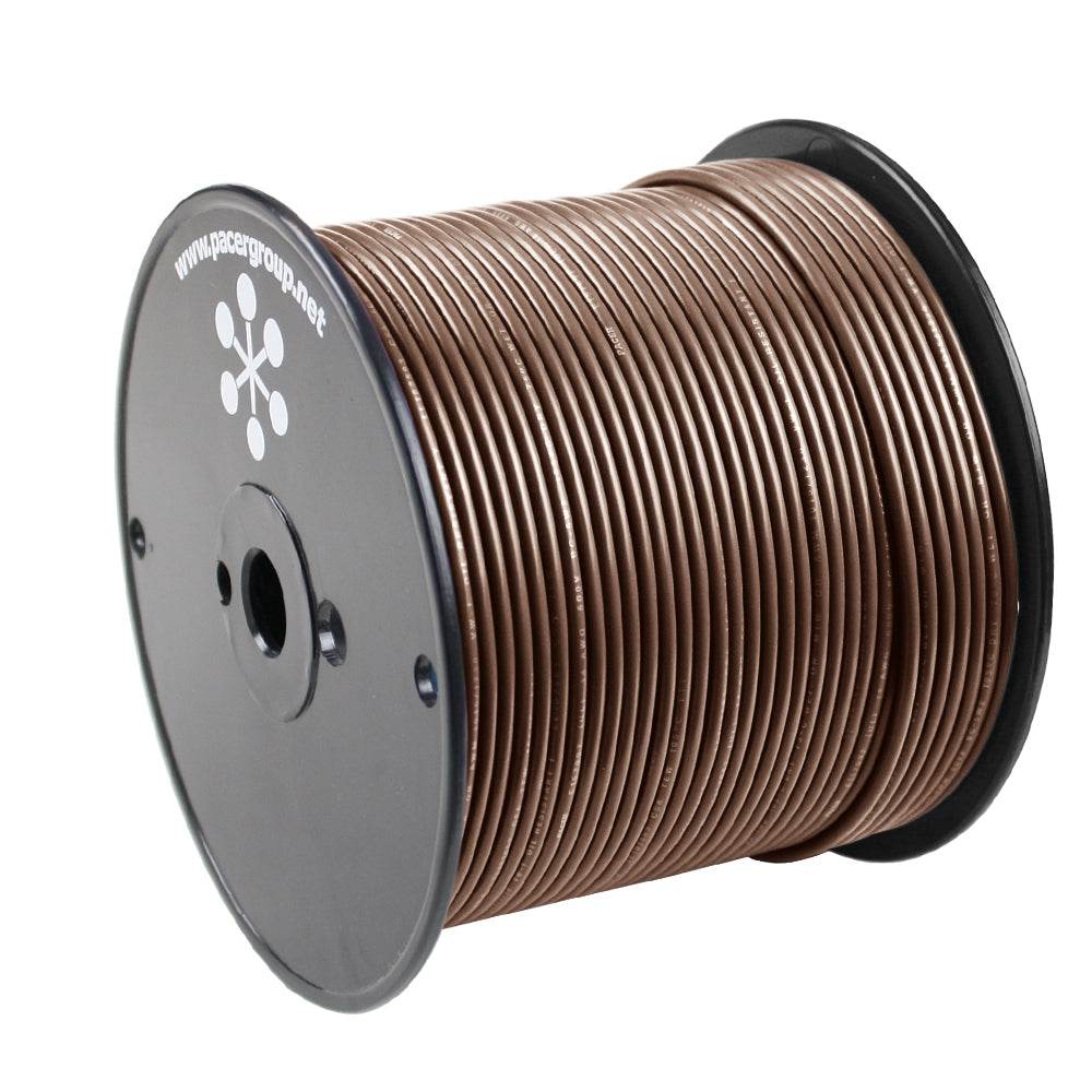 Suncoast Marine and Auto offers Pacer Brown 18 AWG Primary Wire - 500 [WUL18BR-500]