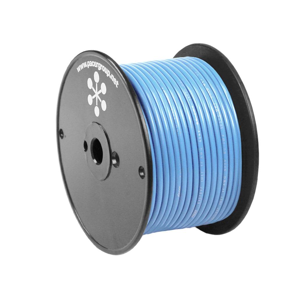 Suncoast Marine and Auto offers Pacer Light Blue 16 AWG Primary Wire - 100 [WUL16LB-100]