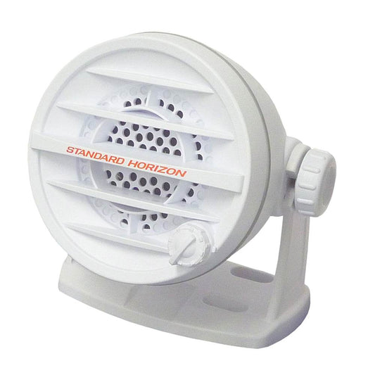 Suncoast Marine and Auto offers Standard Horizon 10W Amplified External Speaker - White [MLS-410PA-W]