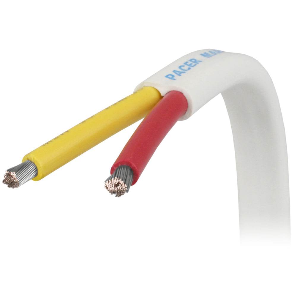 Suncoast Marine and Auto offers Pacer 18/2 AWG Safety Duplex Cable - Red/Yellow - 100 [W18/2RYW-100]