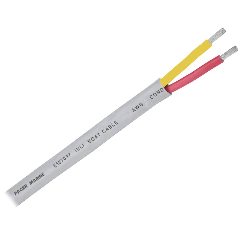 Suncoast Marine and Auto offers Pacer 16/2 AWG Round Safety Duplex Cable - Red/Yellow - 100 [WR16/2RYW-100]